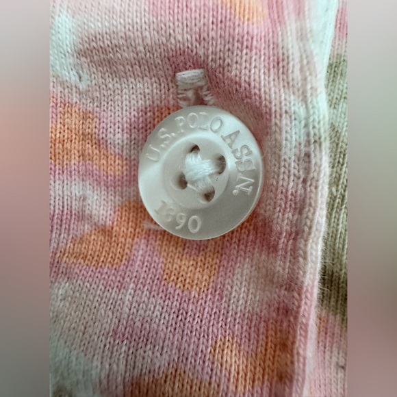 Women’s U.S Polo Tie Dye Polo Summer Vacation Travel Dress Embroidered Logo - Picture 7 of 8